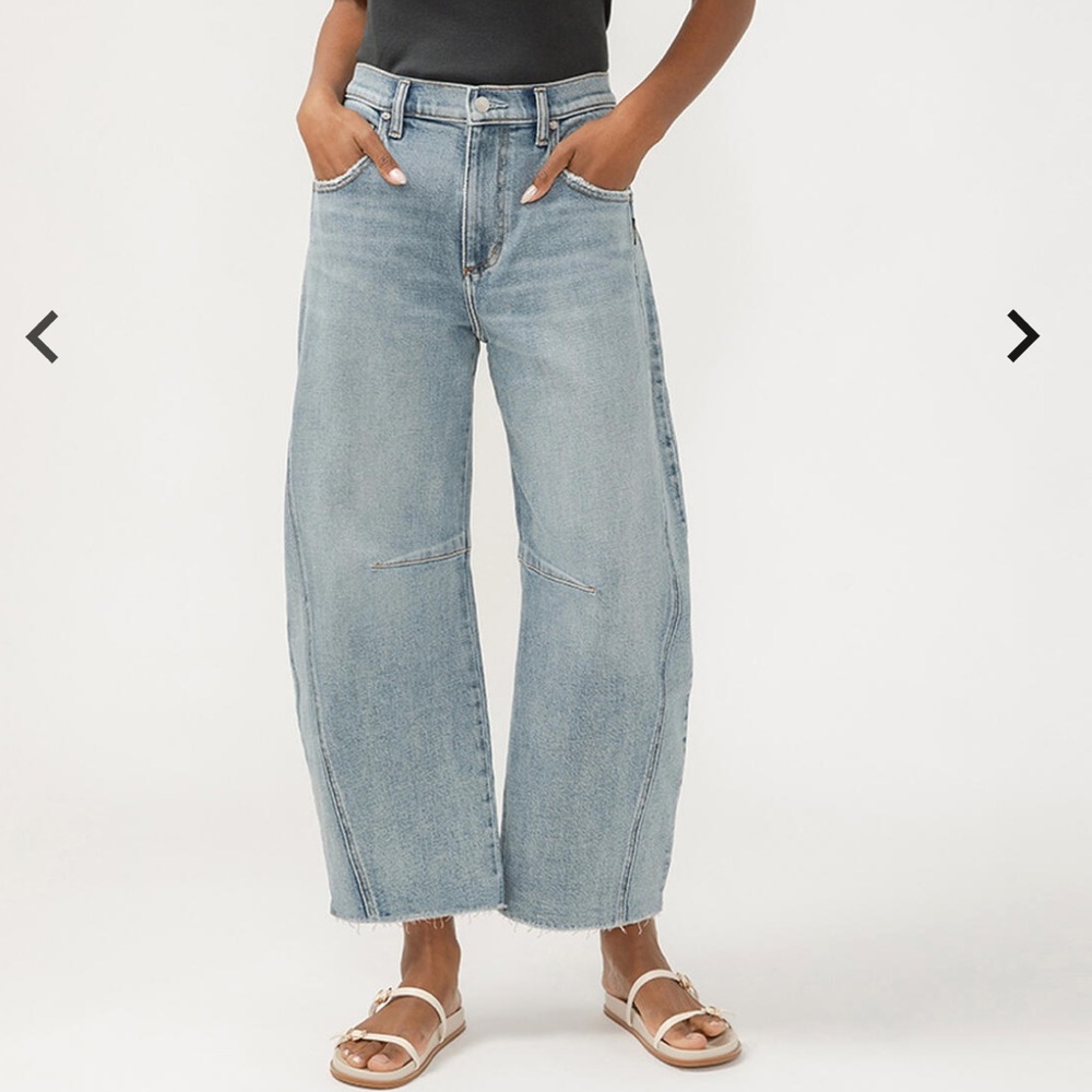 Silver Jeans Light Blue Flare & Wide Leg